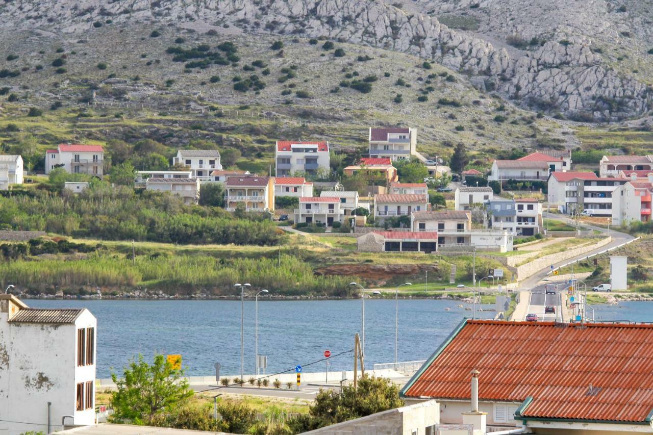 Villa Lavanda Pag Town Esterno foto